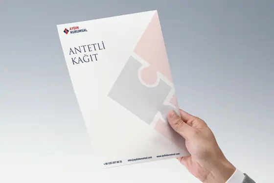 Antetli kağıt tasarımı